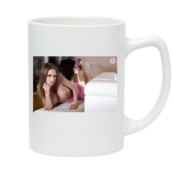 Carrie LaChance 14oz White Statesman Mug