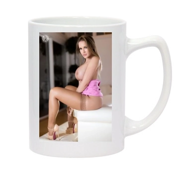 Carrie LaChance 14oz White Statesman Mug