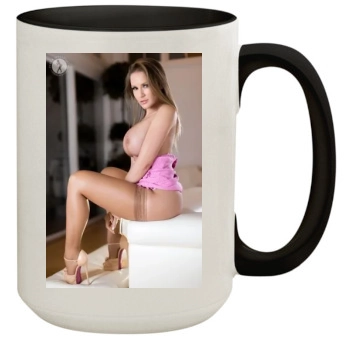 Carrie LaChance 15oz Colored Inner & Handle Mug