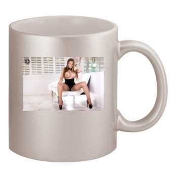 Carrie LaChance 11oz Metallic Silver Mug