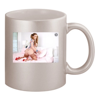 Carrie LaChance 11oz Metallic Silver Mug