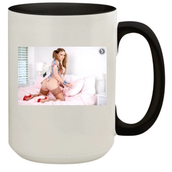 Carrie LaChance 15oz Colored Inner & Handle Mug