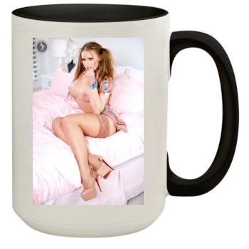 Carrie LaChance 15oz Colored Inner & Handle Mug