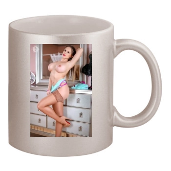 Carrie LaChance 11oz Metallic Silver Mug