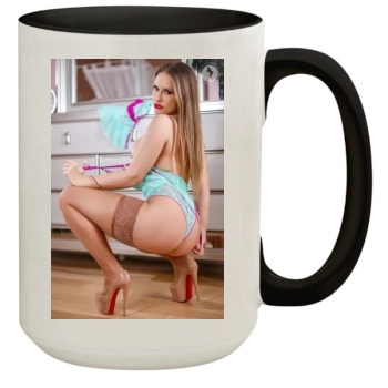 Carrie LaChance 15oz Colored Inner & Handle Mug