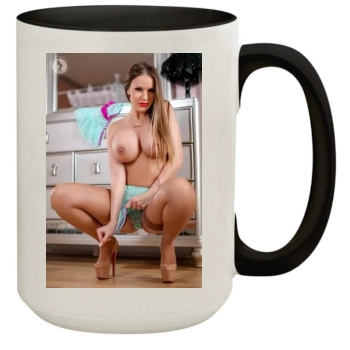 Carrie LaChance 15oz Colored Inner & Handle Mug