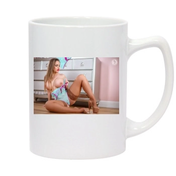 Carrie LaChance 14oz White Statesman Mug