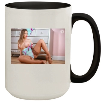 Carrie LaChance 15oz Colored Inner & Handle Mug