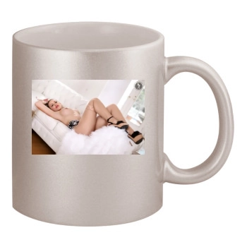 Carrie LaChance 11oz Metallic Silver Mug