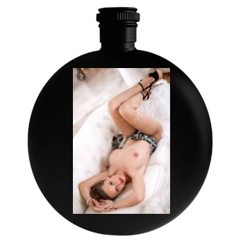 Carrie LaChance Round Flask