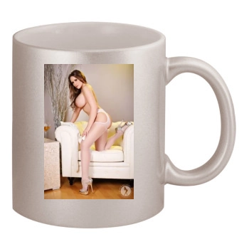 Carrie LaChance 11oz Metallic Silver Mug