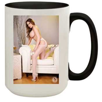 Carrie LaChance 15oz Colored Inner & Handle Mug