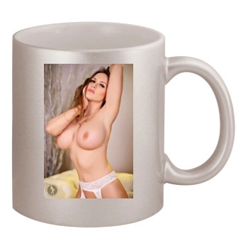 Carrie LaChance 11oz Metallic Silver Mug