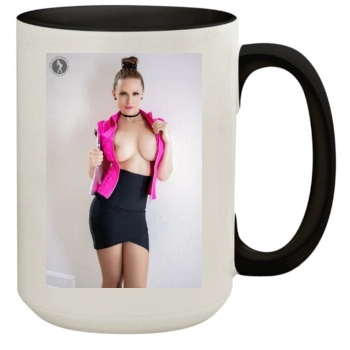 Carrie LaChance 15oz Colored Inner & Handle Mug