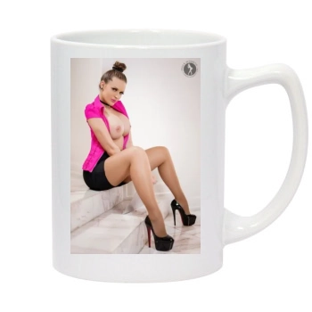 Carrie LaChance 14oz White Statesman Mug