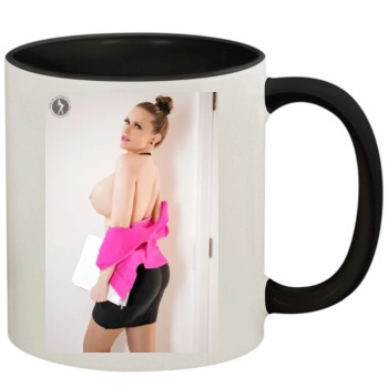 Carrie LaChance 11oz Colored Inner & Handle Mug