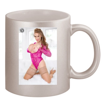 Carrie LaChance 11oz Metallic Silver Mug