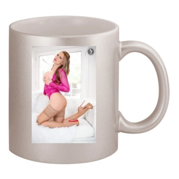 Carrie LaChance 11oz Metallic Silver Mug