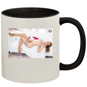 Carrie LaChance 11oz Colored Inner & Handle Mug