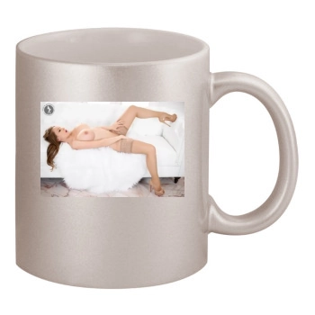 Carrie LaChance 11oz Metallic Silver Mug