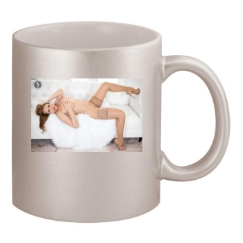 Carrie LaChance 11oz Metallic Silver Mug