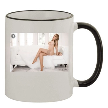 Carrie LaChance 11oz Colored Rim & Handle Mug