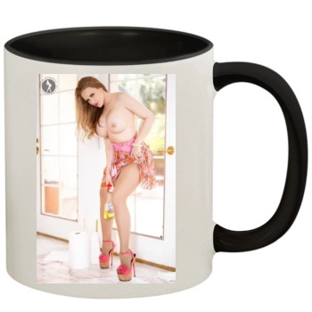 Carrie LaChance 11oz Colored Inner & Handle Mug