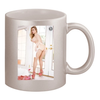 Carrie LaChance 11oz Metallic Silver Mug