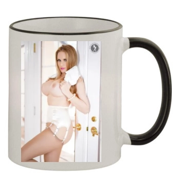 Carrie LaChance 11oz Colored Rim & Handle Mug