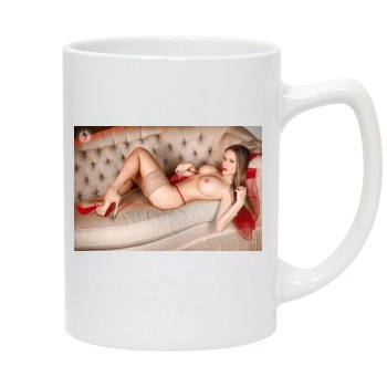 Carrie LaChance 14oz White Statesman Mug