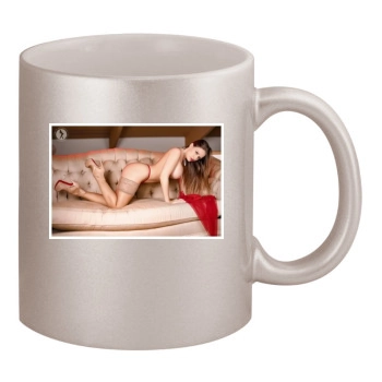 Carrie LaChance 11oz Metallic Silver Mug