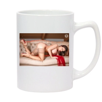 Carrie LaChance 14oz White Statesman Mug