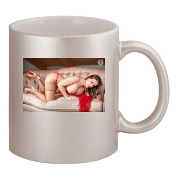 Carrie LaChance 11oz Metallic Silver Mug