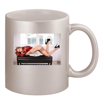 Carrie LaChance 11oz Metallic Silver Mug