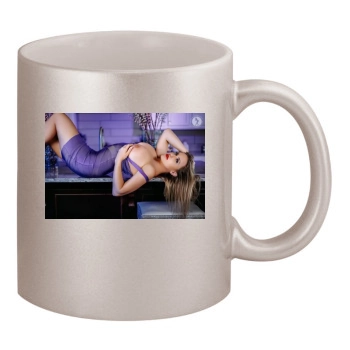 Carrie LaChance 11oz Metallic Silver Mug