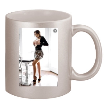 Carrie LaChance 11oz Metallic Silver Mug