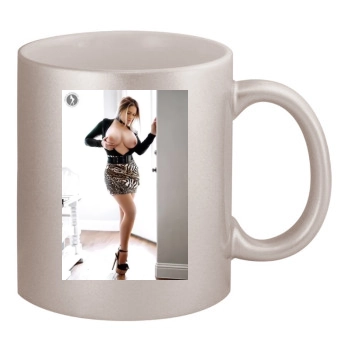 Carrie LaChance 11oz Metallic Silver Mug