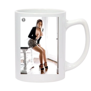 Carrie LaChance 14oz White Statesman Mug