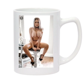 Carrie LaChance 14oz White Statesman Mug