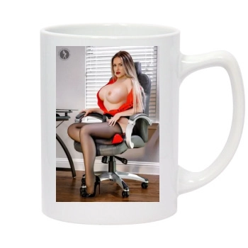 Carrie LaChance 14oz White Statesman Mug