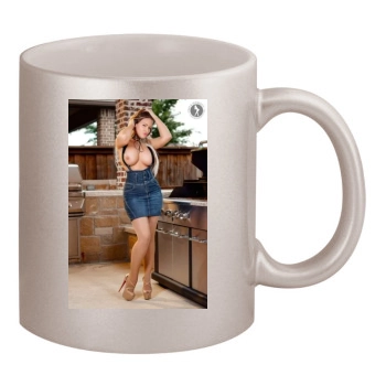 Carrie LaChance 11oz Metallic Silver Mug