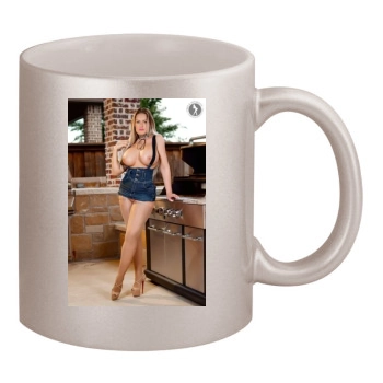 Carrie LaChance 11oz Metallic Silver Mug