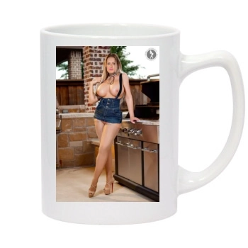 Carrie LaChance 14oz White Statesman Mug