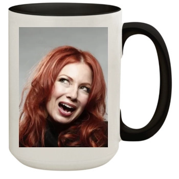 Traci Lords 15oz Colored Inner & Handle Mug