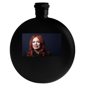 Traci Lords Round Flask