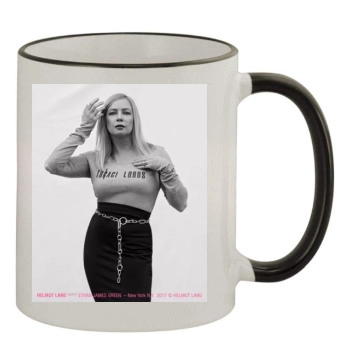 Traci Lords 11oz Colored Rim & Handle Mug