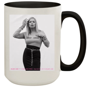 Traci Lords 15oz Colored Inner & Handle Mug