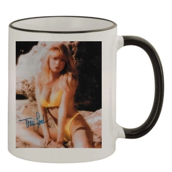 Traci Lords 11oz Colored Rim & Handle Mug