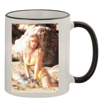 Traci Lords 11oz Colored Rim & Handle Mug