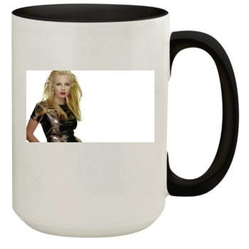 Traci Lords 15oz Colored Inner & Handle Mug